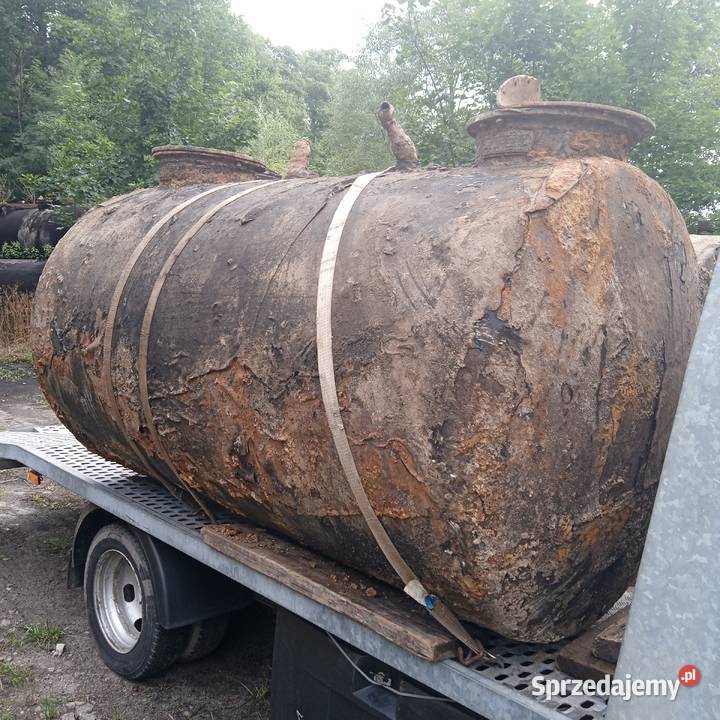 Zbiornik stalowy 3000L 3 l 3m 3 Łączna