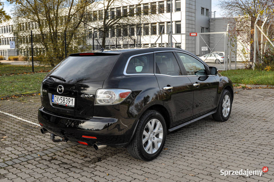 Mazda CX7 23T 260 4x4 Bezwypadkowy Skóry Wrocław