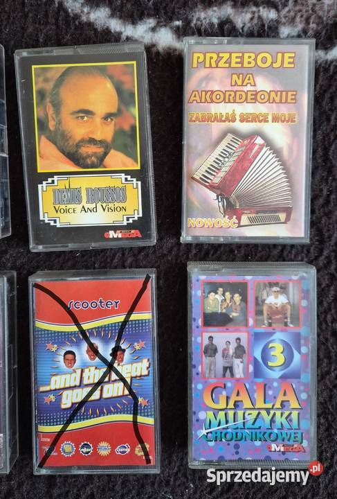 Kasety magnetofonowe RÓŻNE Tomaszów Mazowiecki