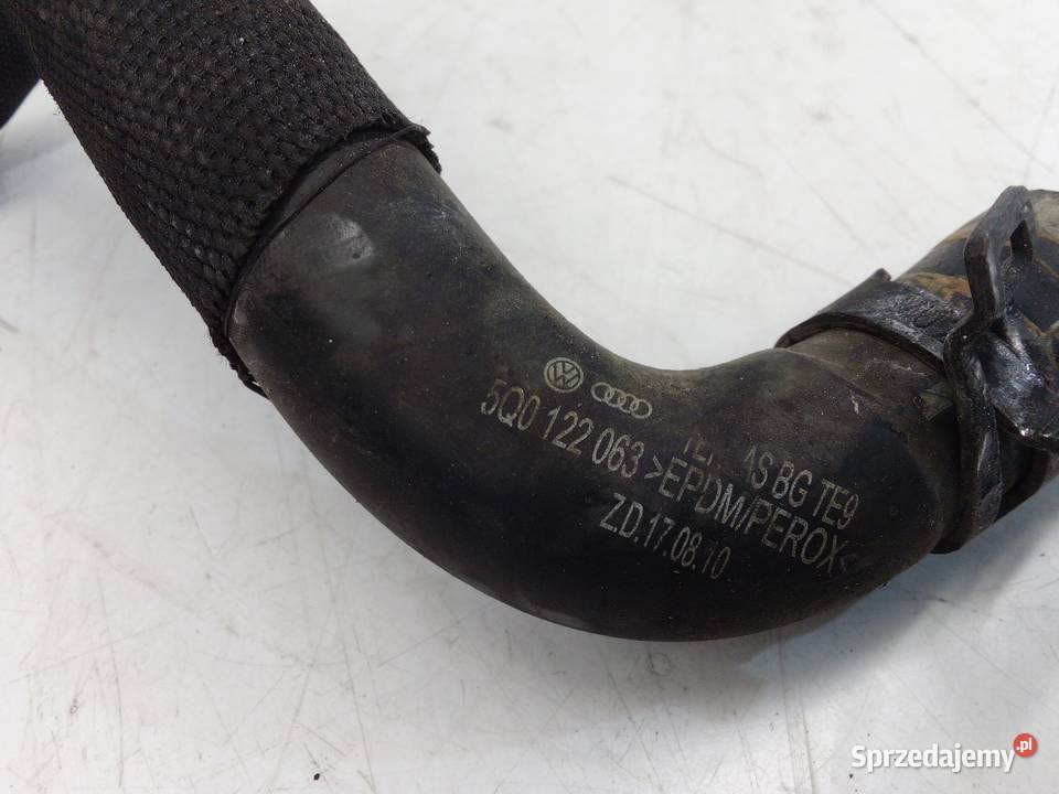 RURA WĄŻ WODY AUDI VW SKODA ORYGINAŁ 5Q0122063 śląskie Przystajń sprzedam