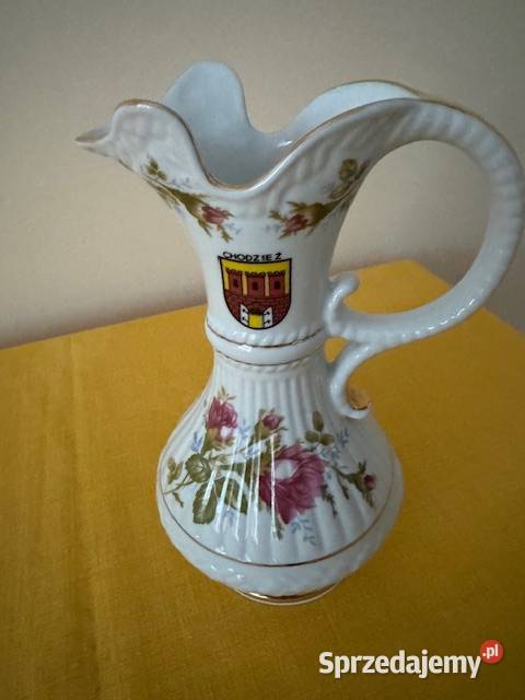 Serwis komplet porcelanowy PRL vintage Chodzież Porcelana i szkło