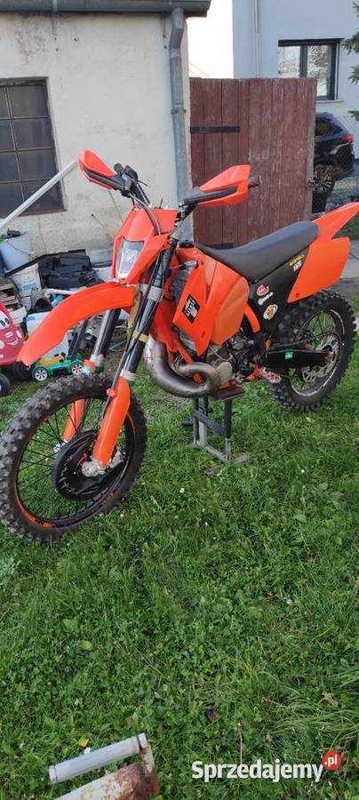 Ktm exc 300 części 2006 gaźnik koła plastiki uszkodzony Brzeg