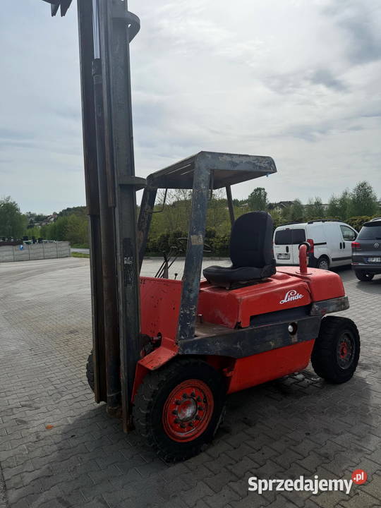 wózek widłowy LINDE H40D DEUTZ diesel 4000 wys diesel Działoszyn