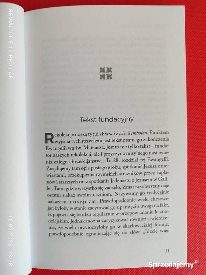 Wiara i życie Symbolon ks Łukasz Grzywocz