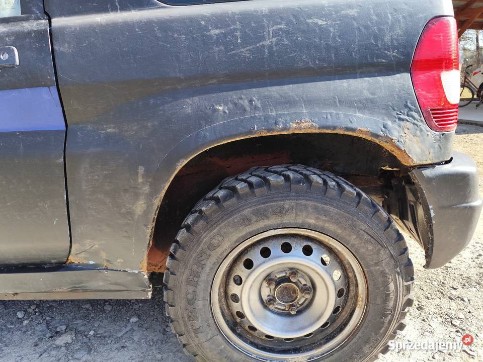 Mitsubishi Pajero Pinin LPG uszkodzone