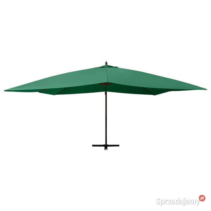 Wiszący parasol z drewnianym słupkiem 400x300 Pozostałe mazowieckie Warszawa sprzedam