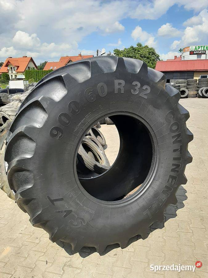 Opona używana rolnicza 90060R32 CONTINENTAL SVT 32cale Zaścianki sprzedam