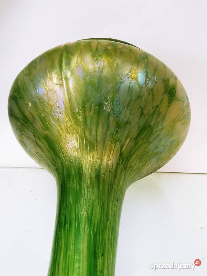 Loetz Wazon Iryzujące Szkło Loetz Secesja