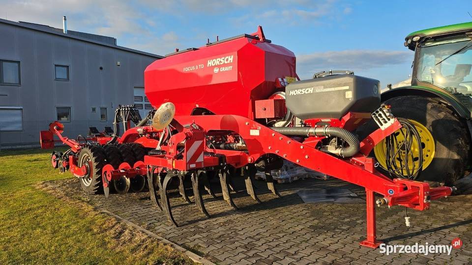 Zestaw uprawowosiewny HORSCH Focus 3 TD do siewu