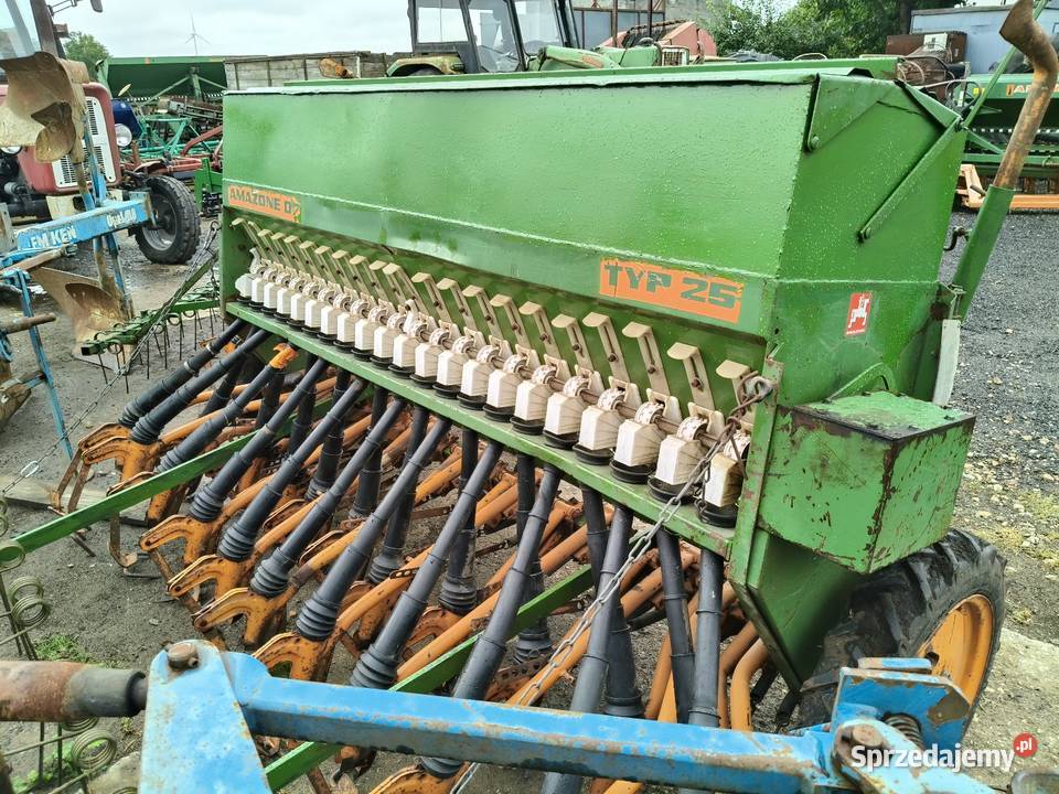 Siewnik zbożowy Amazone D5 łódzkie Wieluń