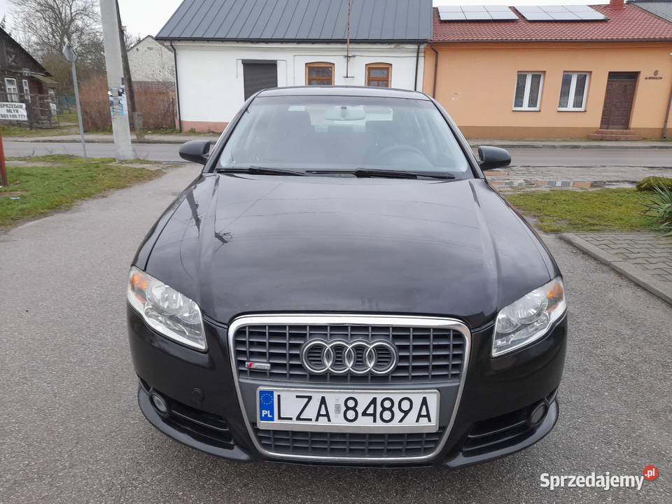 Audi A4 b7 S line Sedan20 tdi 140 koni6 skrzynia A4