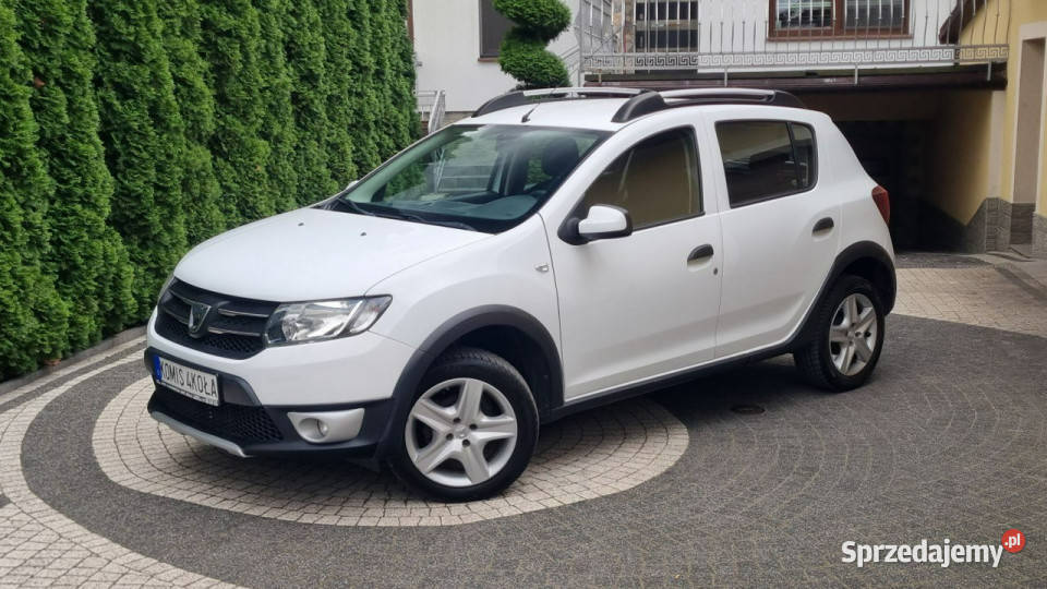 Dacia Sandero Stepway Tempomat Navi Klima autoalarm Płońsk sprzedam