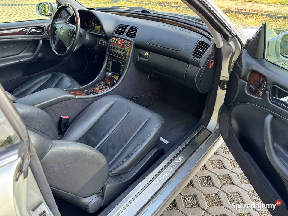 MercedesBenz CLK 430 V8 AMG Salon Polska 180 Ostrowiec Świętokrzyski