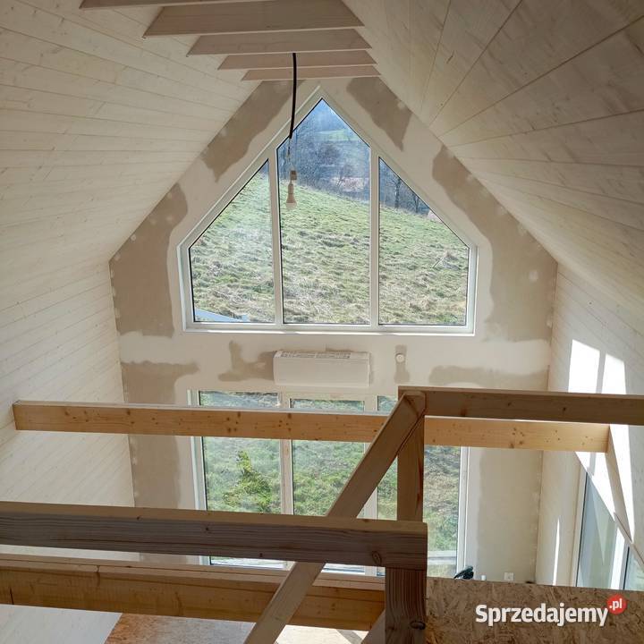 Dom rekreacyjny 35m nowoczesna stodoła