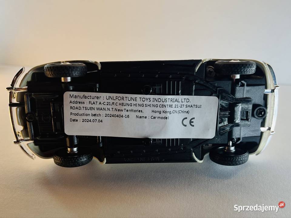 Kolekcjonerski model Garbusa Grupa