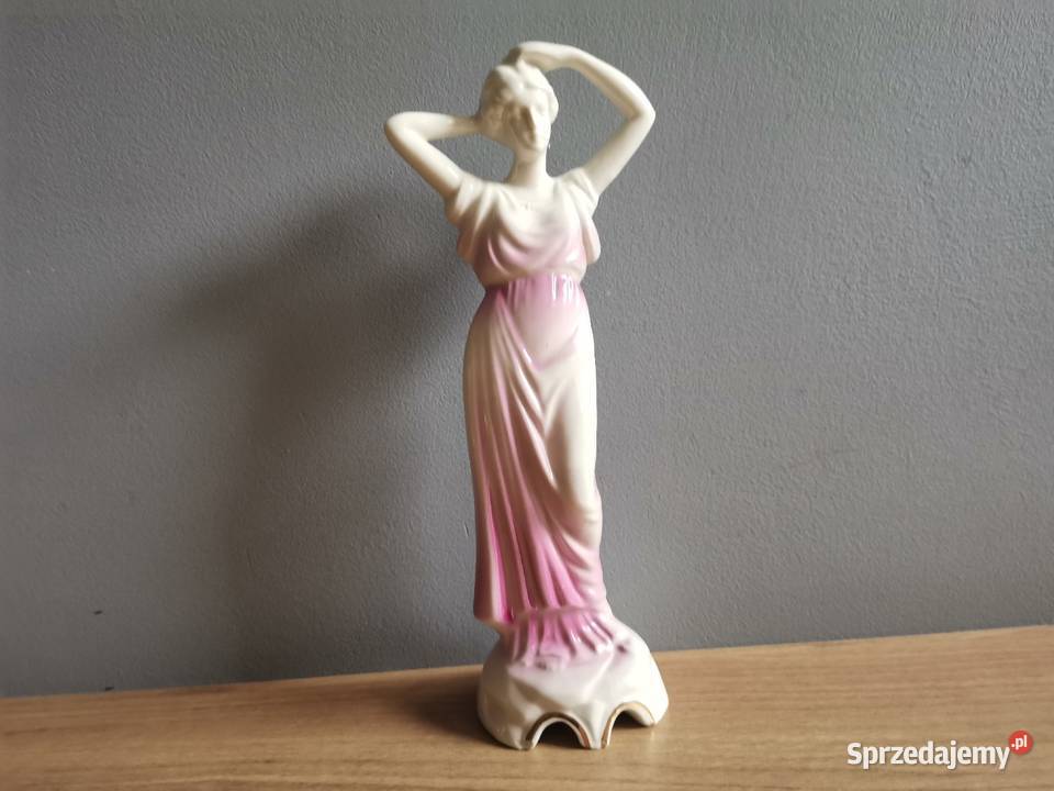 Stara figurka porcelanowa Rzymianka porcelana śląskie Siemianowice Śląskie