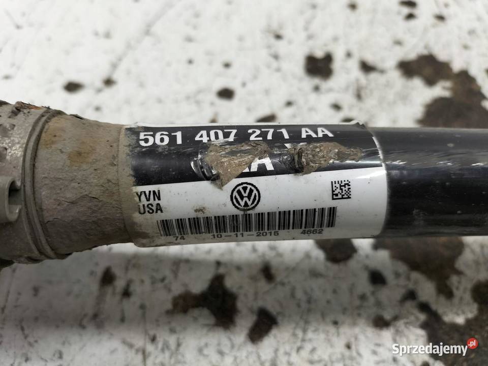 PÓŁOŚ LEWY PRZÓD 18 TSI USA 561407271AA VW Rok produkcji 2016 świętokrzyskie