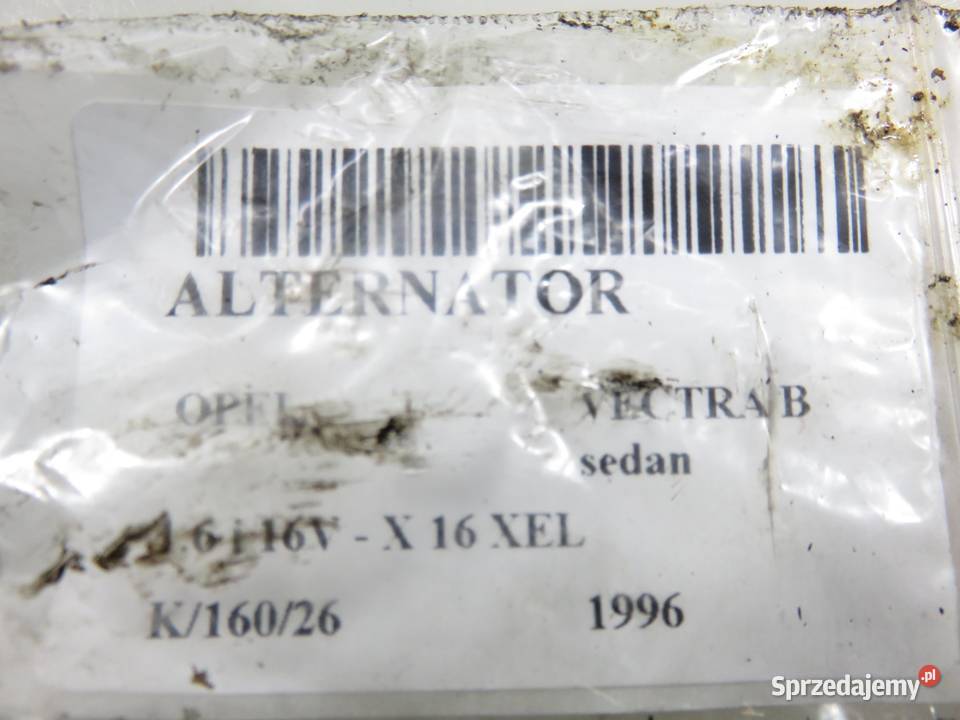 ALTERNATOR OPEL VECTRA B 16 16V 0123120001 małopolskie