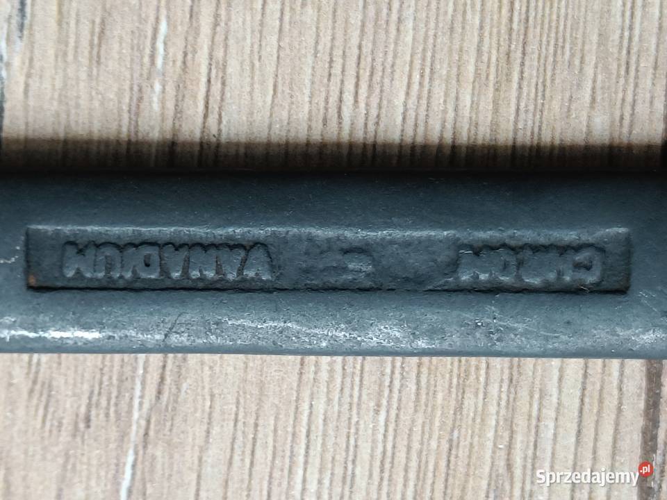 PRL nowy klucz płaski 1819 made in Poland DERBY