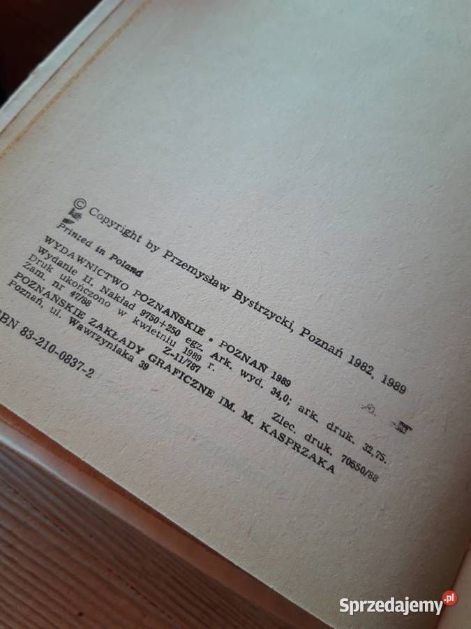 Płynie rzeka płynie Przemysław Bystrzycki 1989 Bielsko-Biała sprzedam