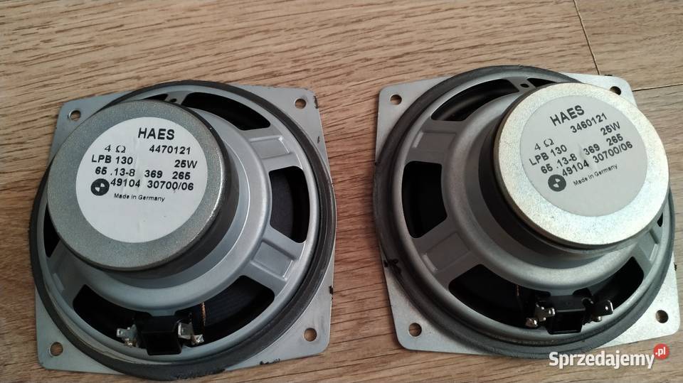 Głośniki e39 sedan tył lewy prawy 25w Elektronika