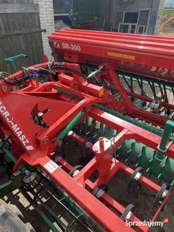 Agregat uprawowo siewny Agro masz sr 300 3m