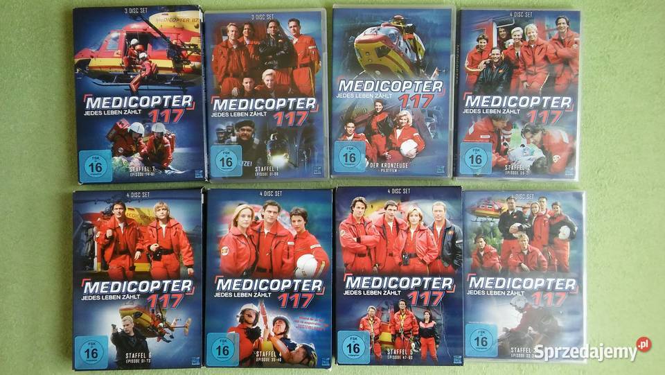 Medicopter 117 serial wszystkie sezony Warszawa sprzedam