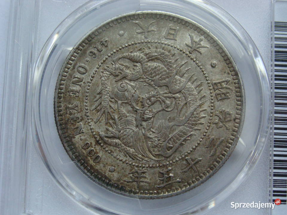 Japonia 1 YEN 1892 pomorskie Żukowo