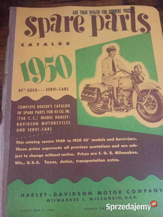 Harley WL 45 Servi car nie WLA Bydgoszcz