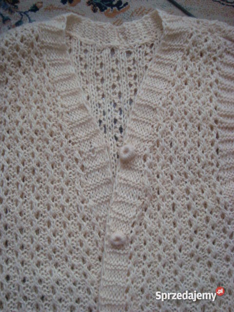 Kamizelka długa robiona Pozostałe Ostrołęka