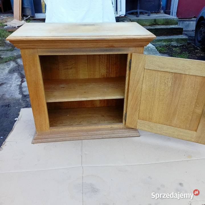 Szafka Stojąca Drewniana Stylowa Meble Drewniane Zabrze