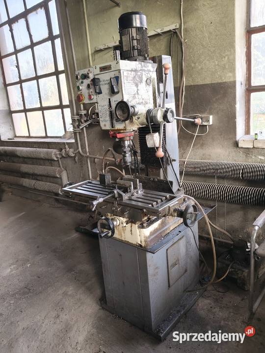 Wiertarkofrezarka MAKTEK ZX7045 z podstawą i Łódź
