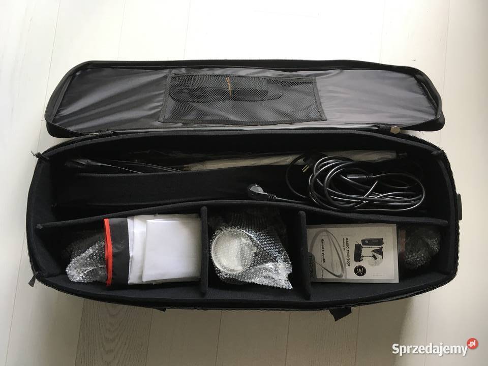 Terronic Basic 400p stan idealny komplet softbox Warszawa