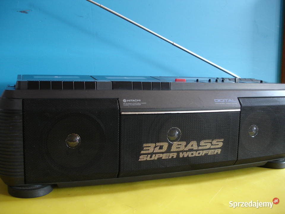 Radiomagnetofon HITACHI 3D35E lubuskie Zielona Góra sprzedam
