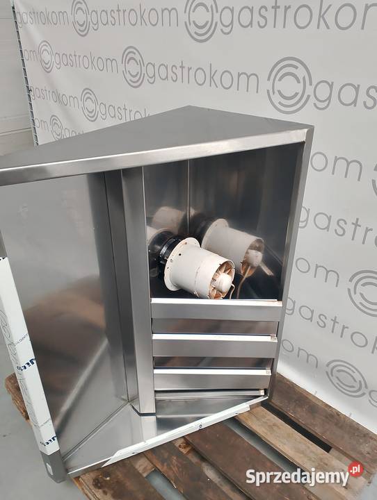 Okap przyścienny skośny 120x70x40 z łapaczami Biznes i Przemysł Wrocław