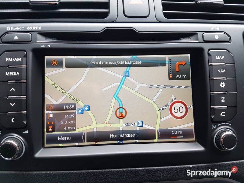 KIA Hyundai mapa Europy Polskie Menu Polski Olsztyn