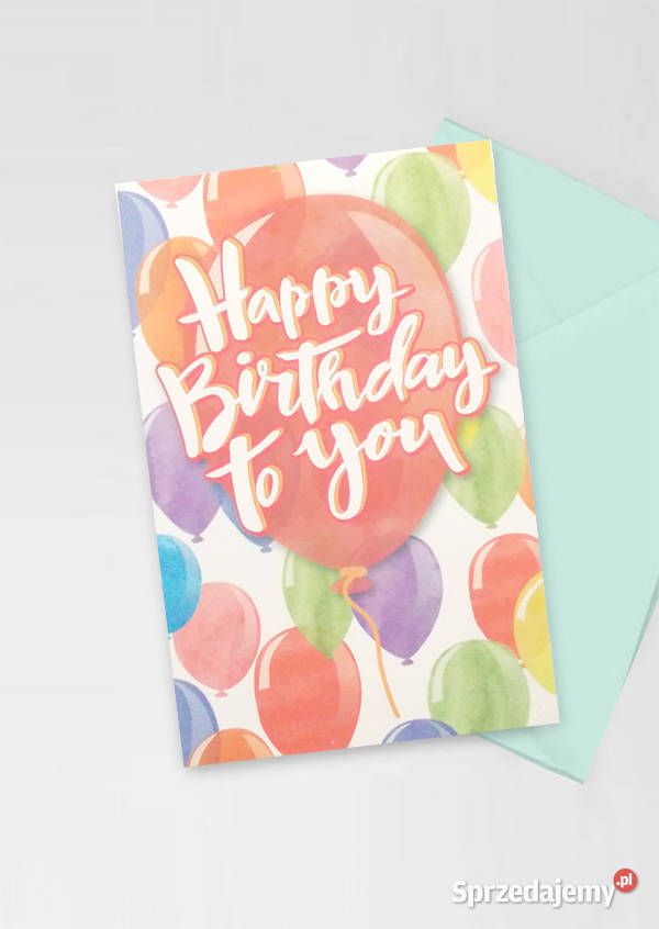 kolorowe kartki urodzinowe ładne kartki na