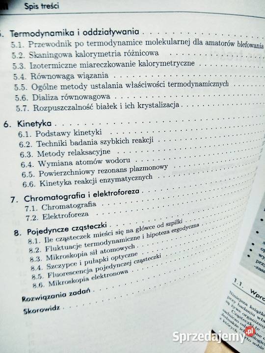 Chemia biofizyczna Cooper unikatowe książki Warszawa