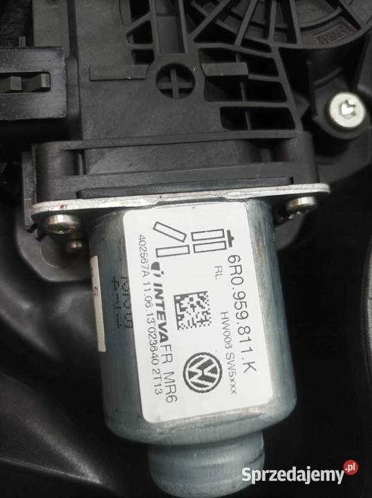 MECHANIZM SZYBY LEWY TYŁ 6R0959811K Seat Ibiza osobowe