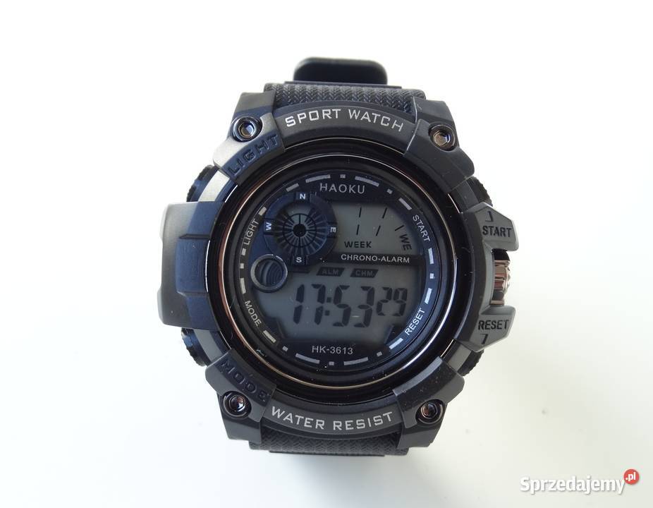 Zegarek elektroniczny cyfrowy sportowy LED męski lubuskie Gorzów Wielkopolski