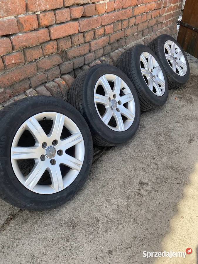 Alufelgi audi a4 b7 5x112 16r Rawicz sprzedam