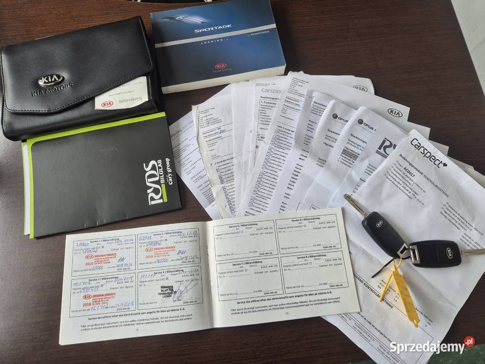 Kia Sportage Lift 2014r 17D 115 Serwis Navi światła do jazdy dziennej Góra Puławska
