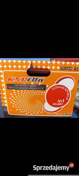 Sprzedam Dwa kaski Crossowe Nowe Czudec sprzedam