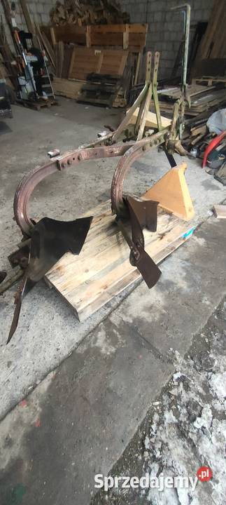 Pług 2 skibowy Overum oryginalny stannie