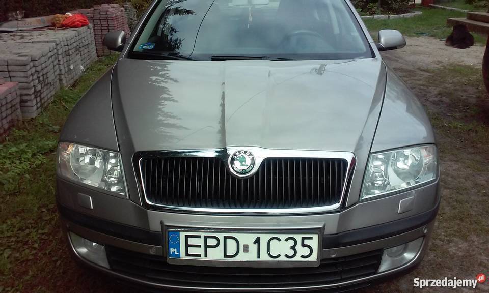 SKODA OCTAVIA II 20 TDI 140 garażowany Poddębice sprzedam