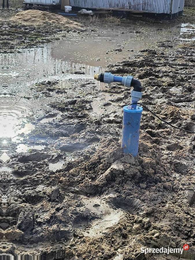 Wiercenie studni głębinowej