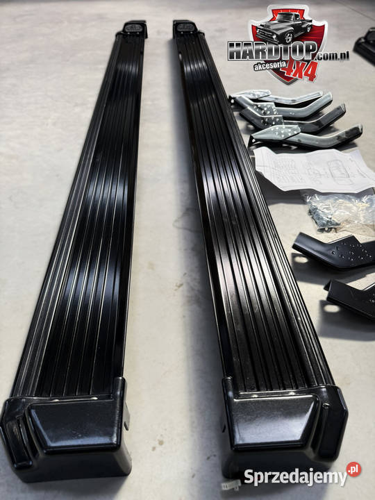 Progi Boczne Stopnie Aluminiowe z LED do Pasłęk sprzedam
