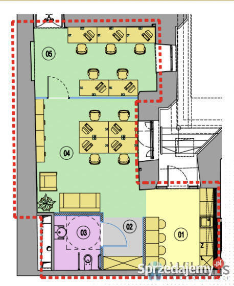 Ogłoszenie lokal 70m2 Warszawa