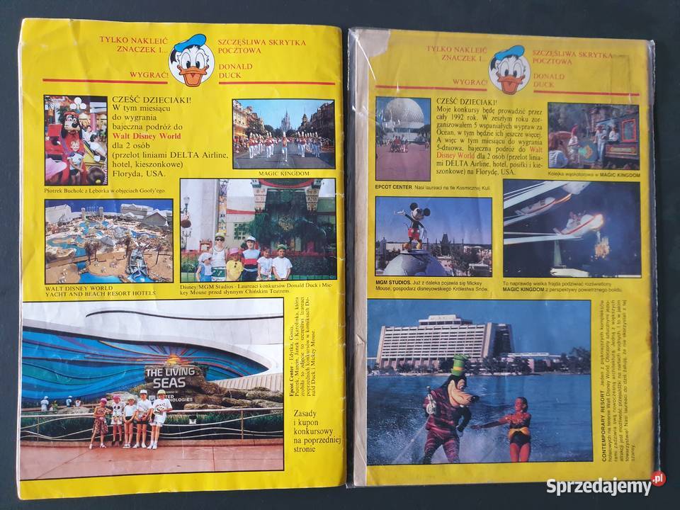 Donald Duck zestaw 5 komiksów lata 90te sprzedam