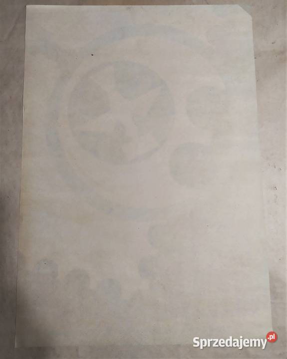 Oryginalny plakat z 1980 30 LAT PZF Toruń